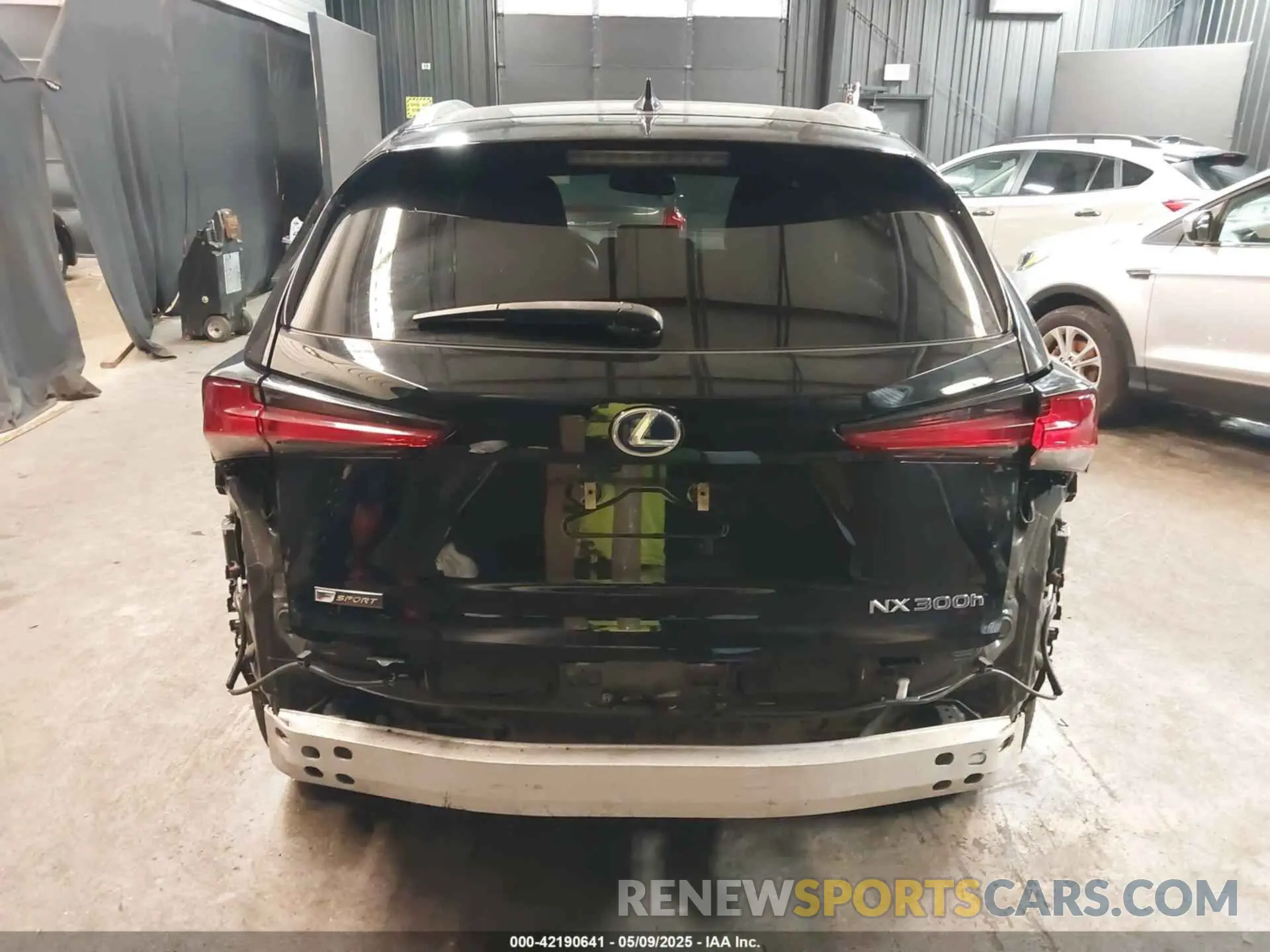 6 fotografías del automóvil dañado JTJSJRDZ0M2149793 LEXUS NX 300H 2021