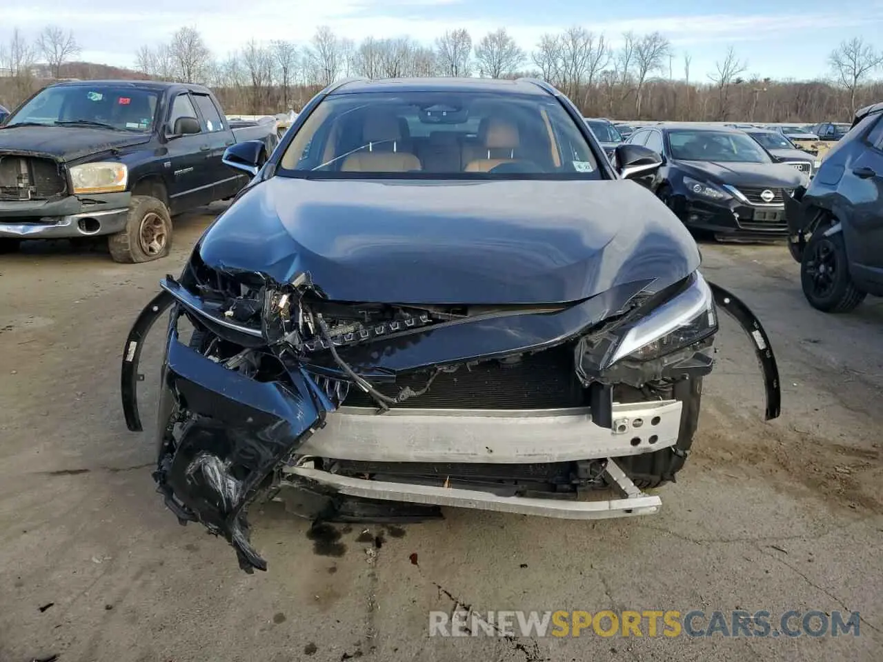 5 fotografías del automóvil dañado 2T2AGCEZ7NC003608 LEXUS NX 350 2022