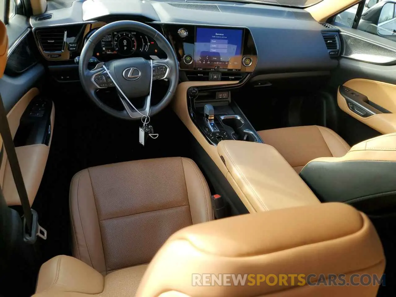 8 fotografías del automóvil dañado 2T2AGCEZ7NC003608 LEXUS NX 350 2022