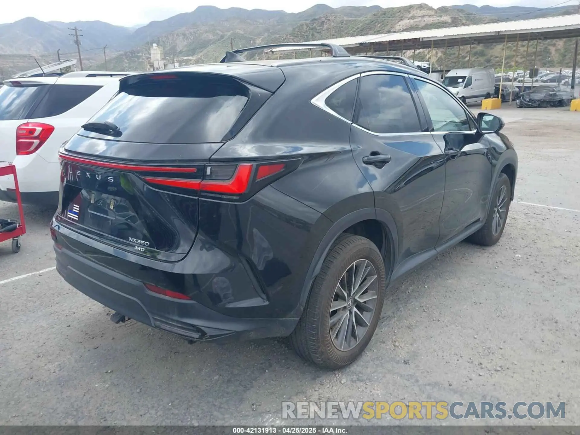 4 fotografías del automóvil dañado 2T2AGCEZ7NC013748 LEXUS NX 350 2022