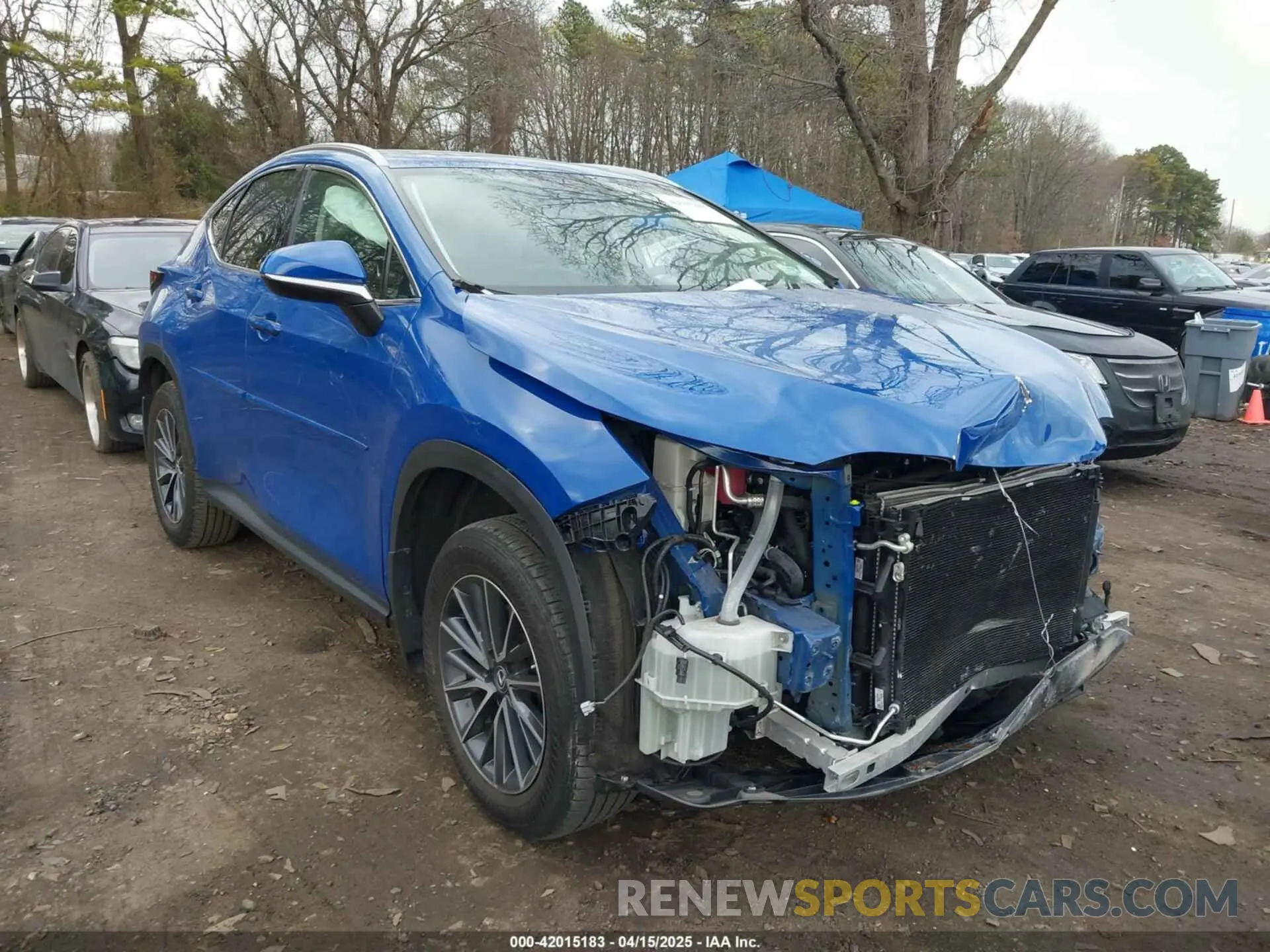 1 fotografías del automóvil dañado 2T2AGCEZ9NC014240 LEXUS NX 350 2022
