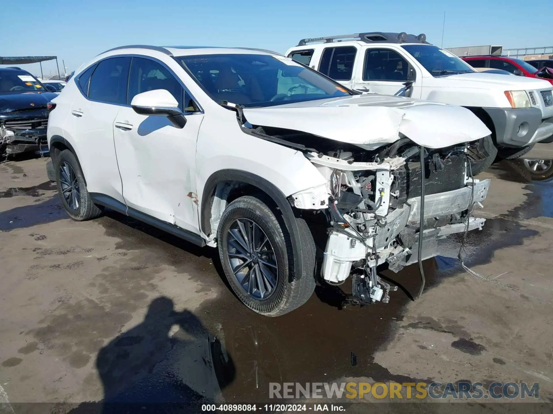 1 fotografías del automóvil dañado 2T2AGCEZXNC003053 LEXUS NX 350 2022