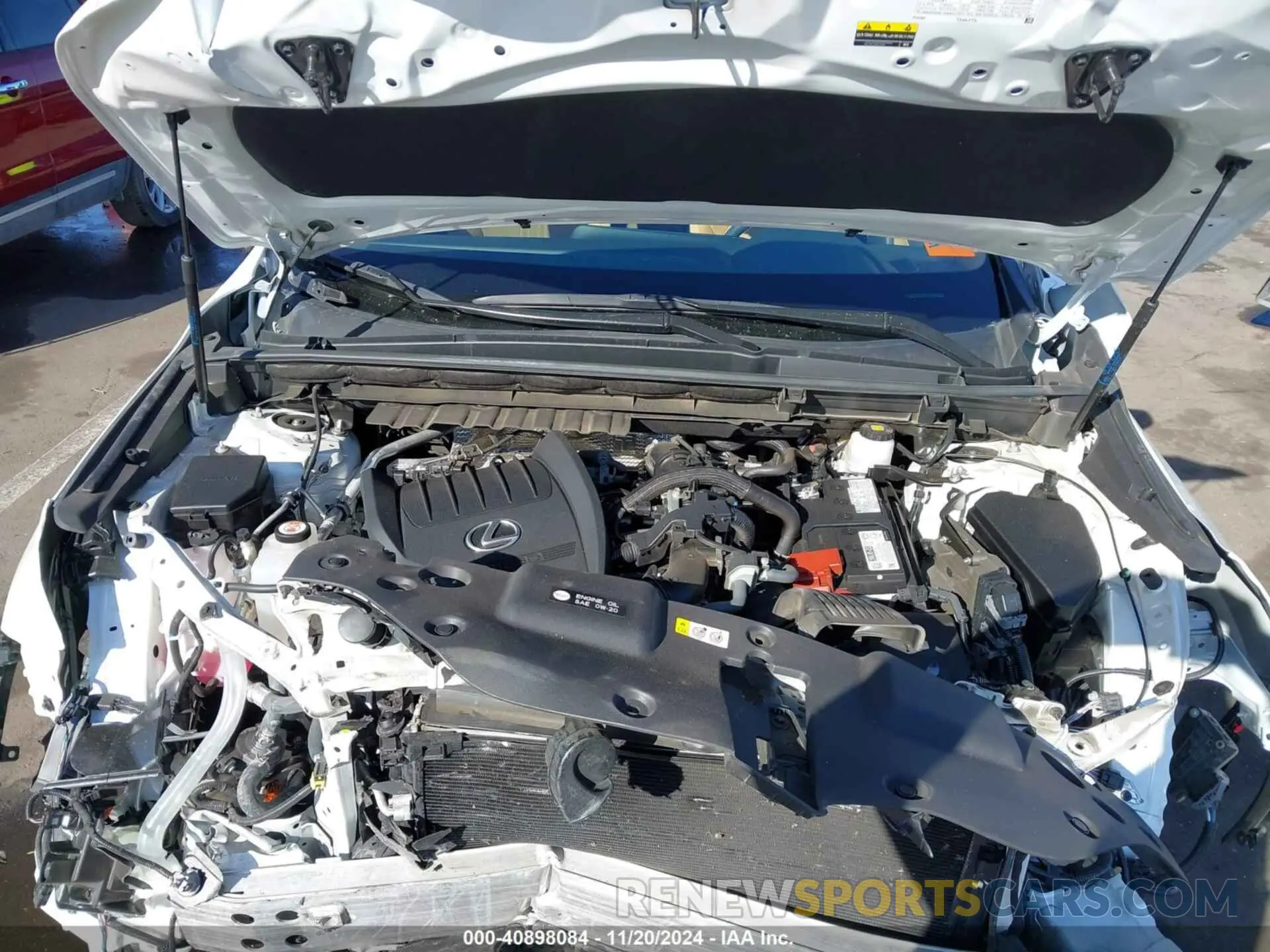 10 fotografías del automóvil dañado 2T2AGCEZXNC003053 LEXUS NX 350 2022