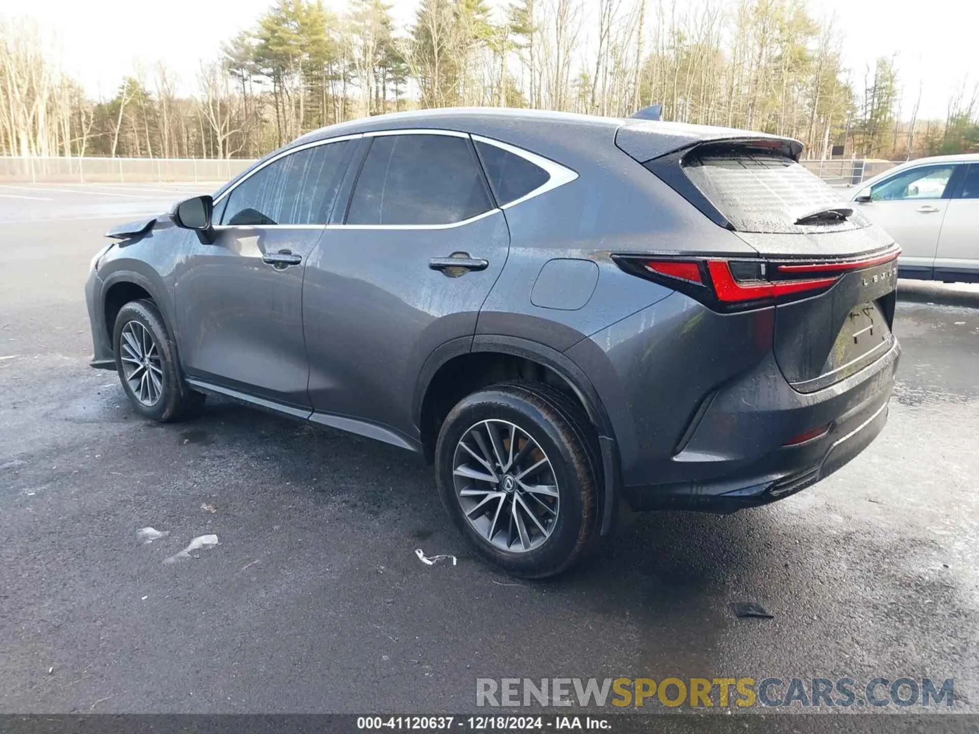 3 fotografías del automóvil dañado 2T2AGCEZXNC015235 LEXUS NX 350 2022