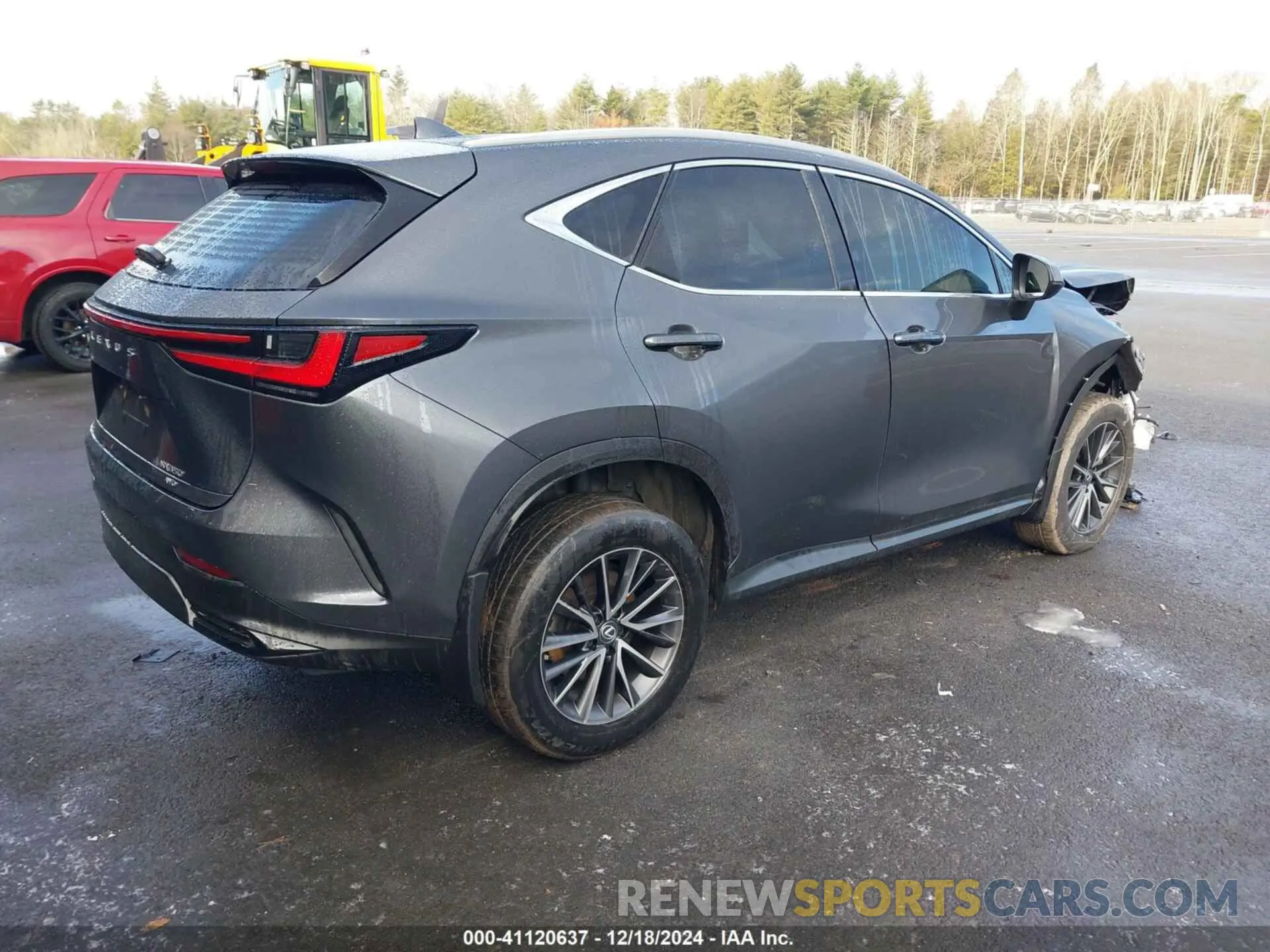 4 fotografías del automóvil dañado 2T2AGCEZXNC015235 LEXUS NX 350 2022