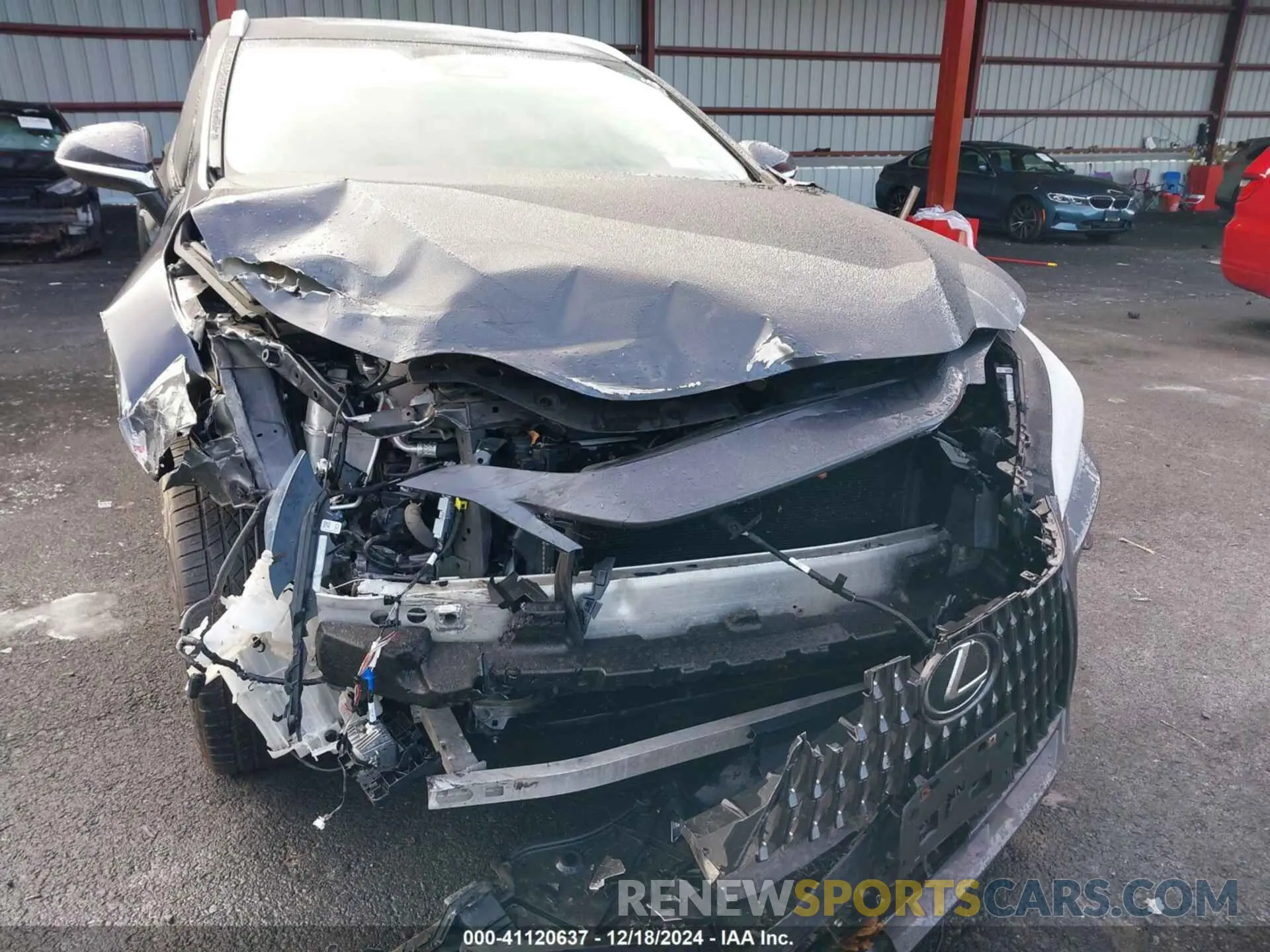 6 fotografías del automóvil dañado 2T2AGCEZXNC015235 LEXUS NX 350 2022