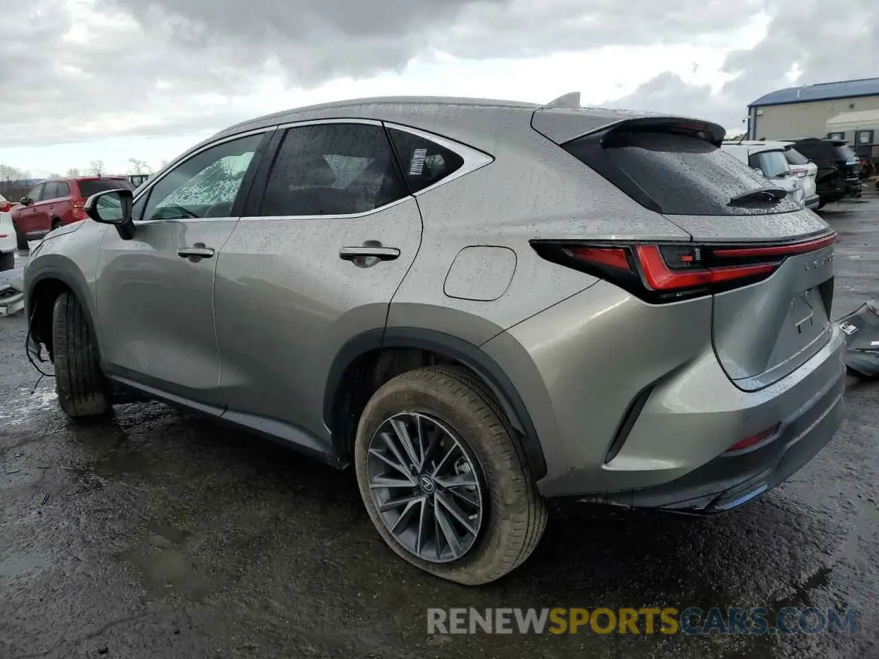 2 fotografías del automóvil dañado 2T2GGCEZ2NC002442 LEXUS NX 350 2022