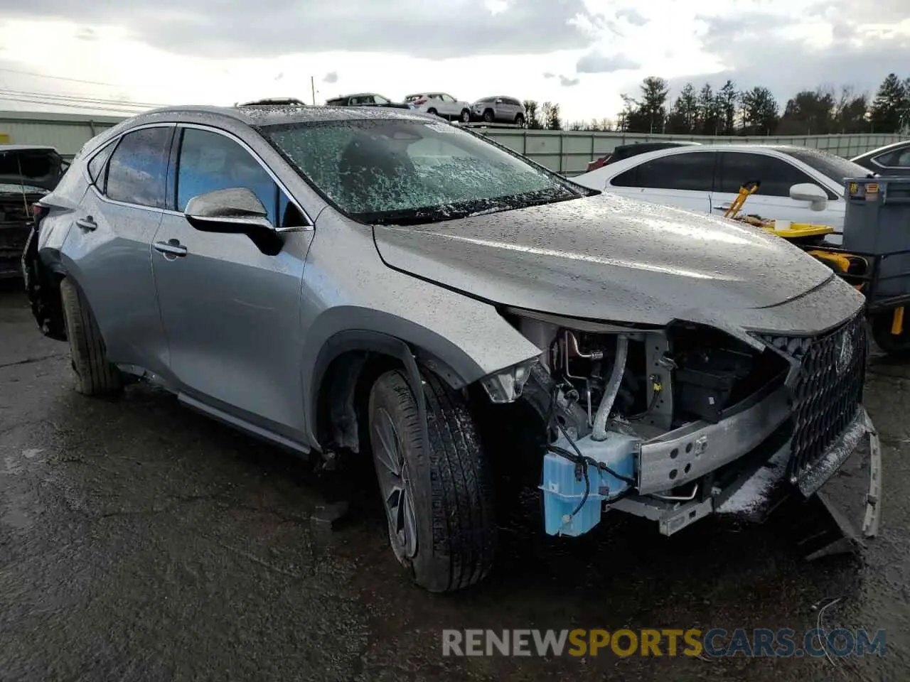 4 fotografías del automóvil dañado 2T2GGCEZ2NC002442 LEXUS NX 350 2022