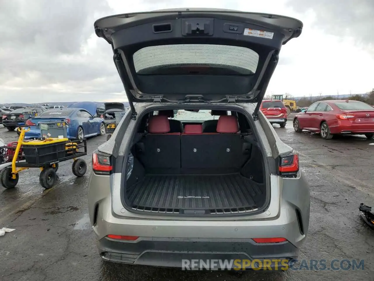 6 fotografías del automóvil dañado 2T2GGCEZ2NC002442 LEXUS NX 350 2022