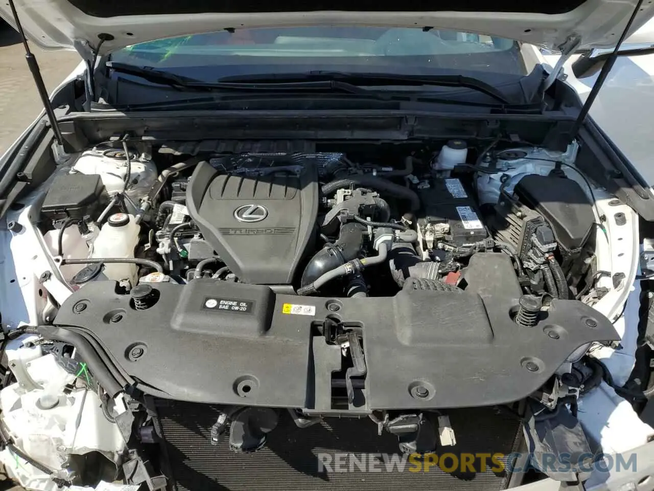 12 fotografías del automóvil dañado 2T2GGCEZ2NC005342 LEXUS NX 350 2022