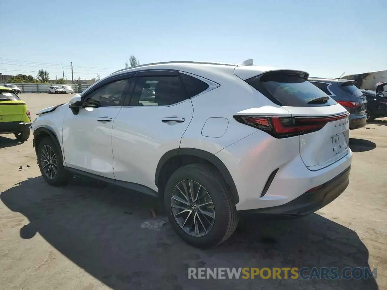 2 fotografías del automóvil dañado 2T2GGCEZ2NC005342 LEXUS NX 350 2022
