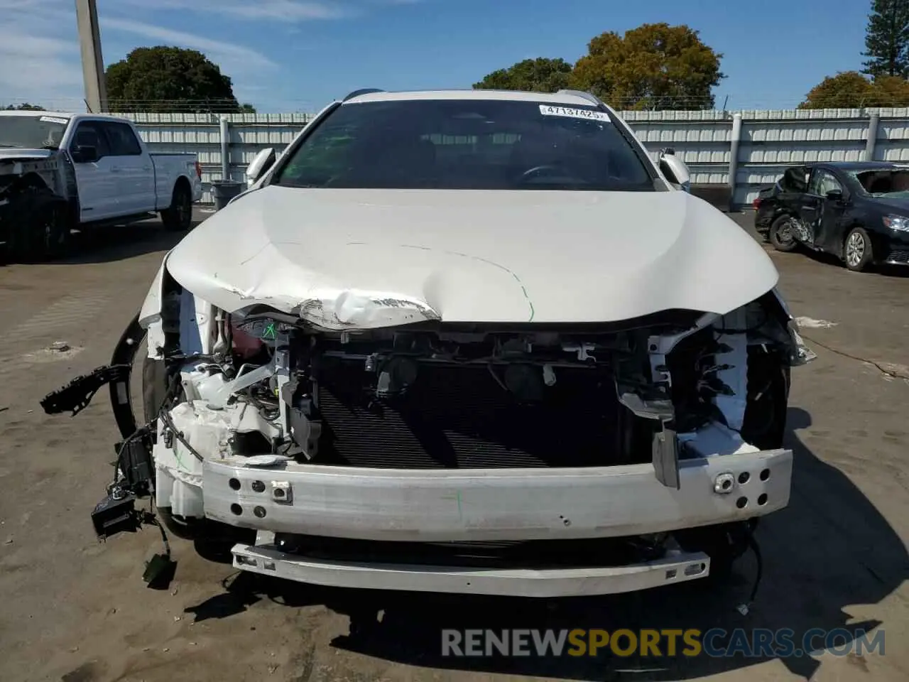 5 fotografías del automóvil dañado 2T2GGCEZ2NC005342 LEXUS NX 350 2022