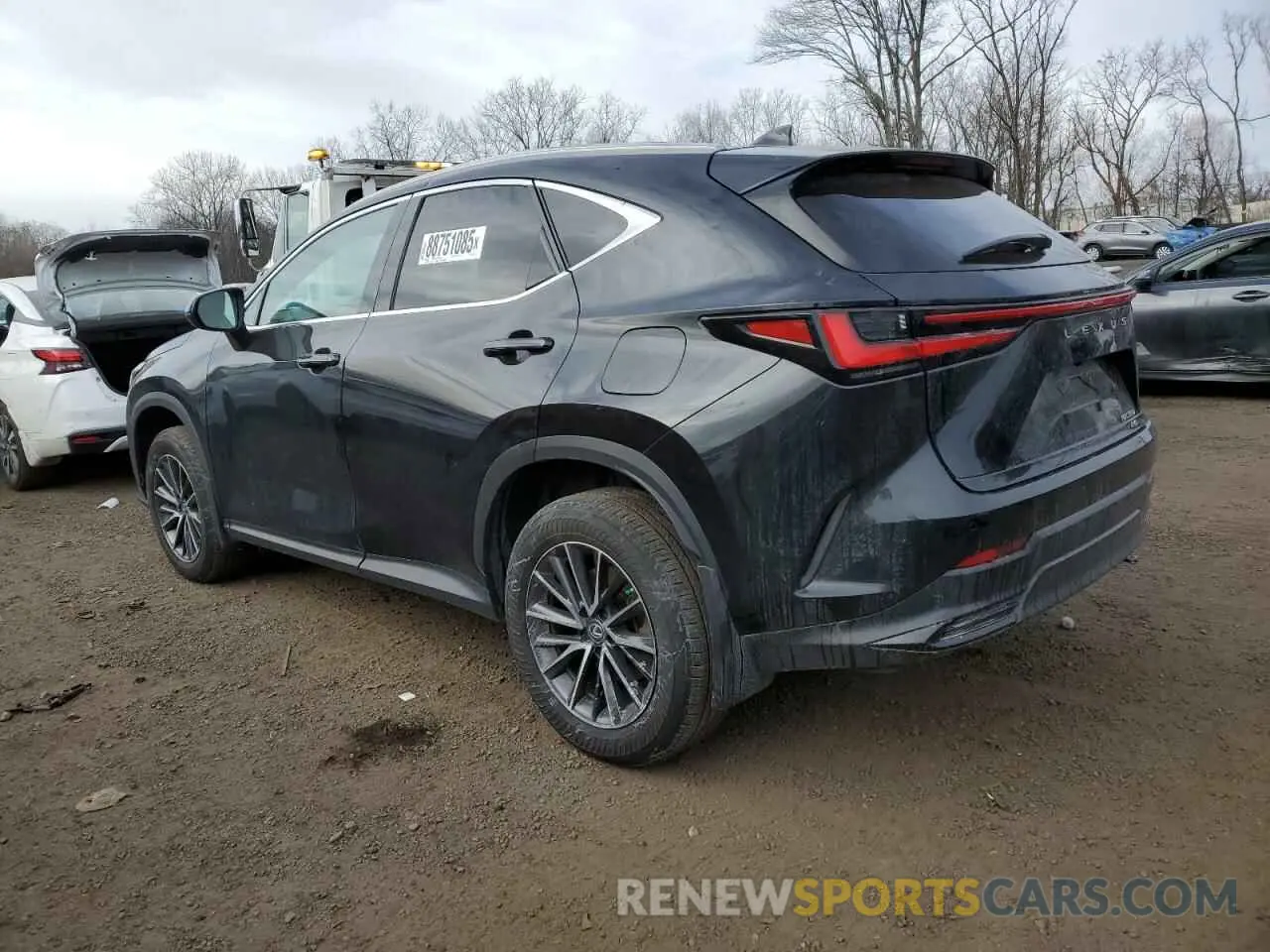 2 fotografías del automóvil dañado 2T2GGCEZ2NC015854 LEXUS NX 350 2022