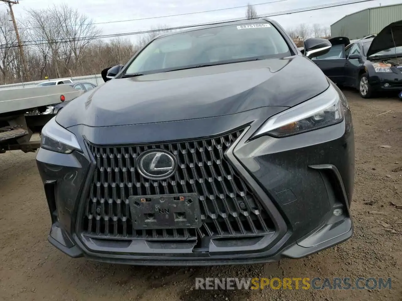 5 fotografías del automóvil dañado 2T2GGCEZ2NC015854 LEXUS NX 350 2022