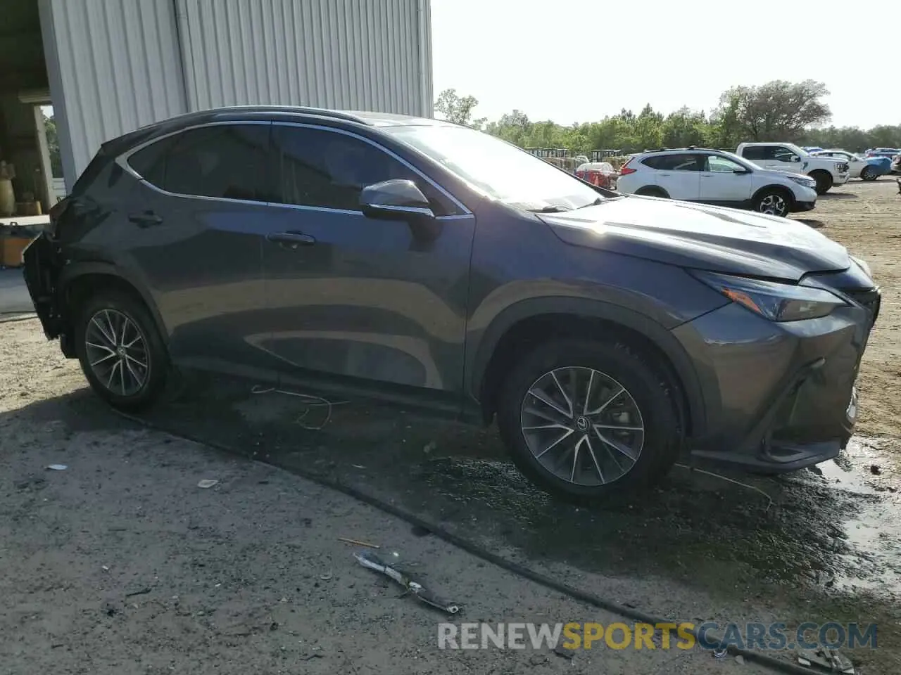 4 fotografías del automóvil dañado 2T2GGCEZ3NC002952 LEXUS NX 350 2022