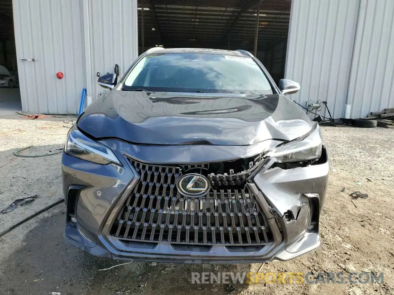 5 fotografías del automóvil dañado 2T2GGCEZ3NC002952 LEXUS NX 350 2022