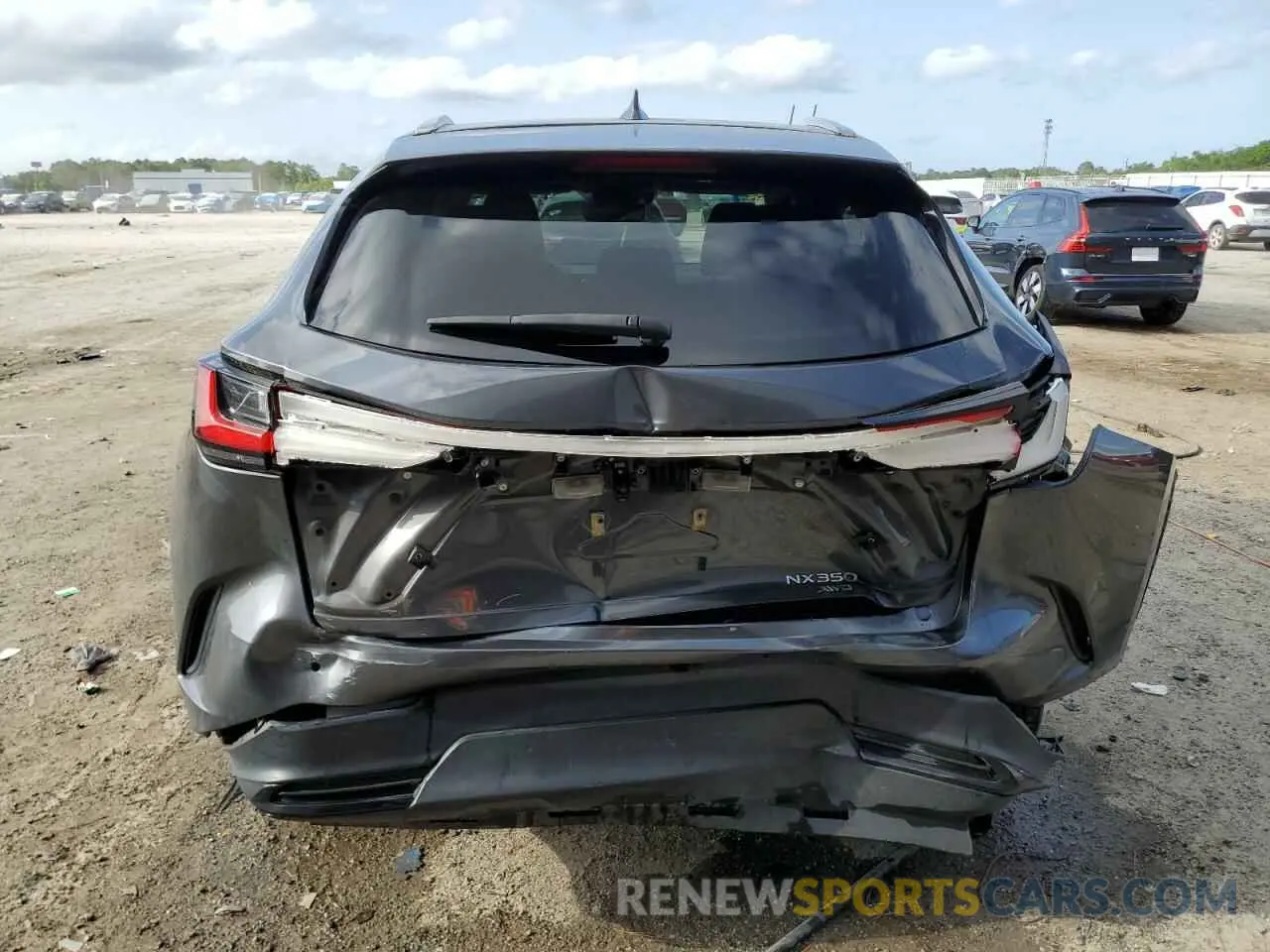 6 fotografías del automóvil dañado 2T2GGCEZ3NC002952 LEXUS NX 350 2022