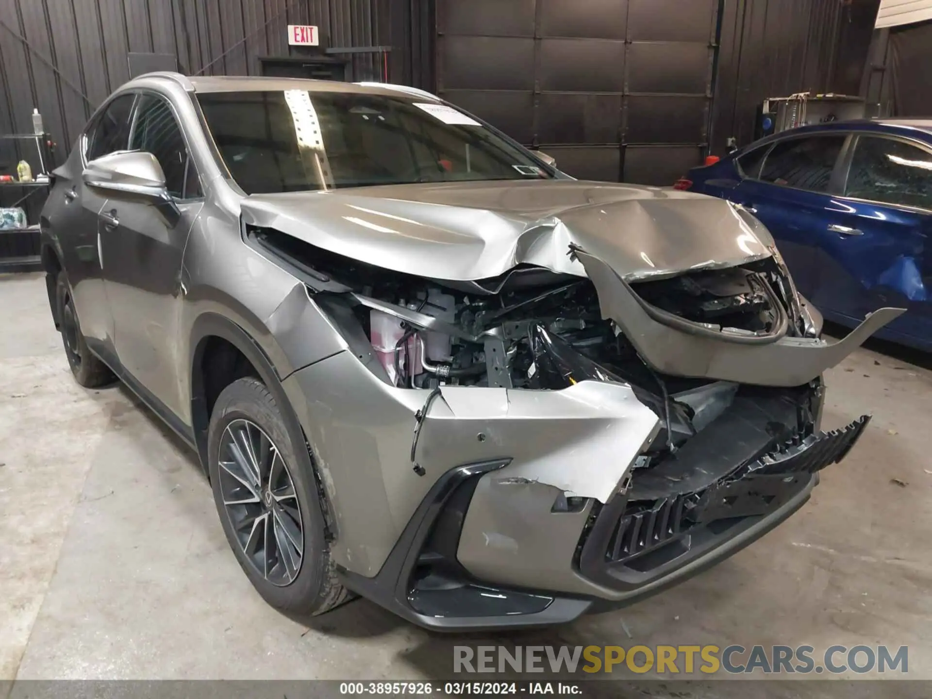 1 fotografías del automóvil dañado 2T2GGCEZ4NC004368 LEXUS NX 350 2022