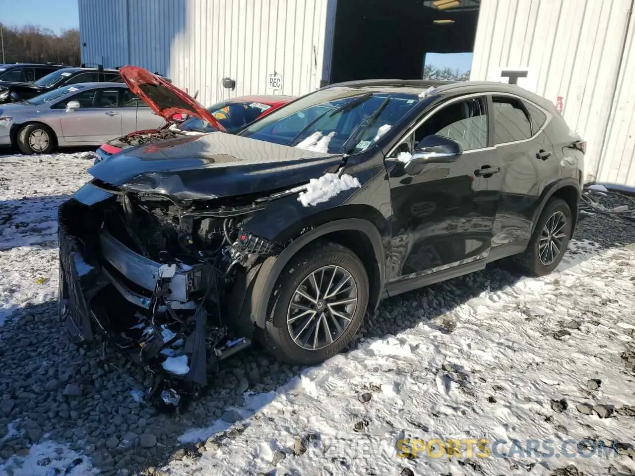 1 fotografías del automóvil dañado 2T2GGCEZ4NC014527 LEXUS NX 350 2022