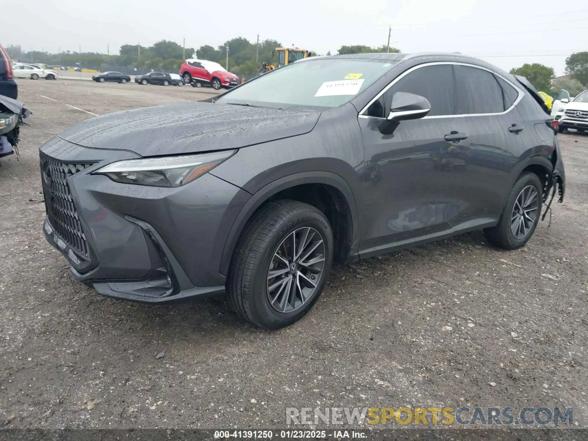 2 fotografías del automóvil dañado 2T2GGCEZ5NC015203 LEXUS NX 350 2022