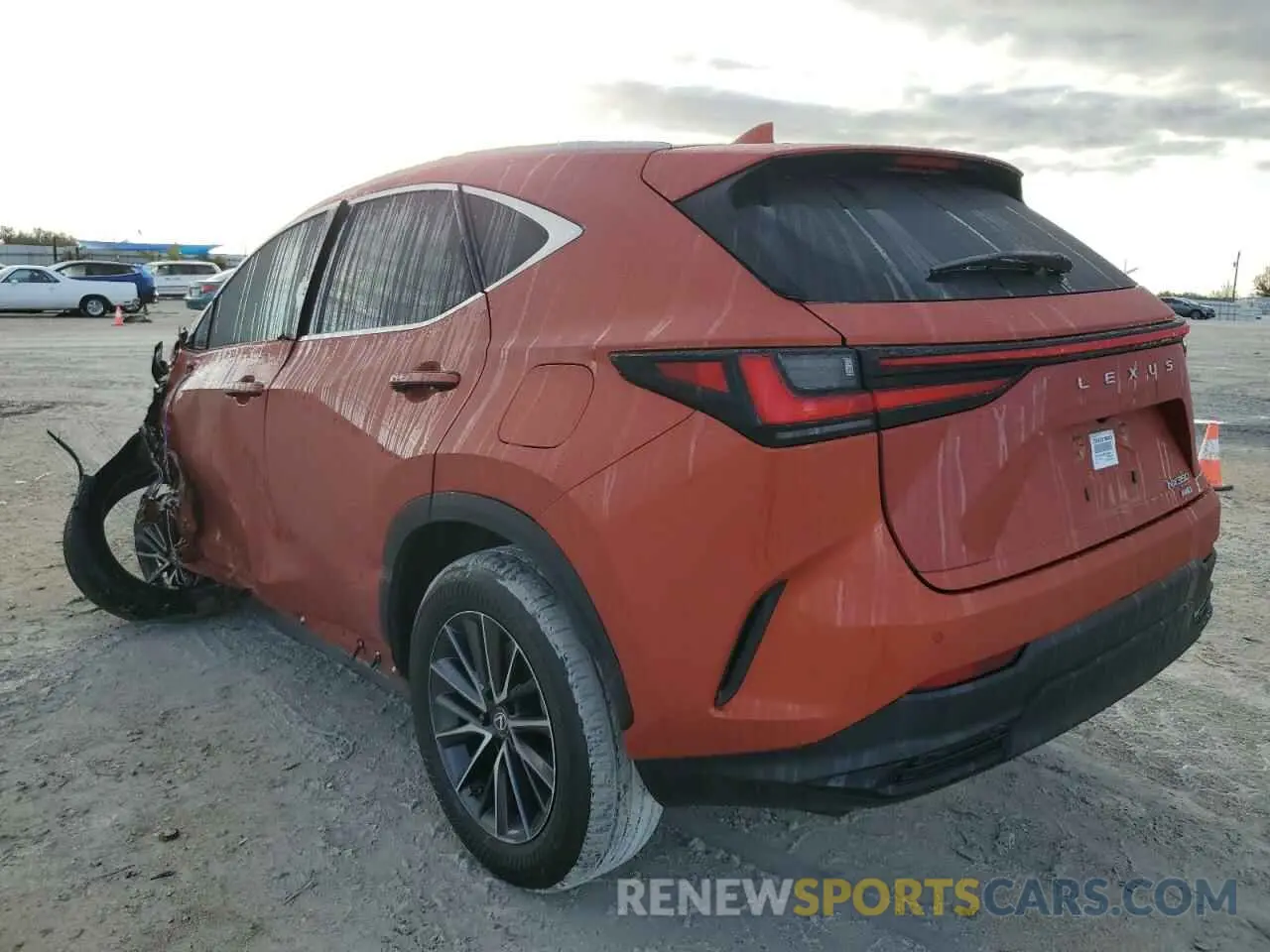 2 fotografías del automóvil dañado 2T2GGCEZ6NC009586 LEXUS NX 350 2022