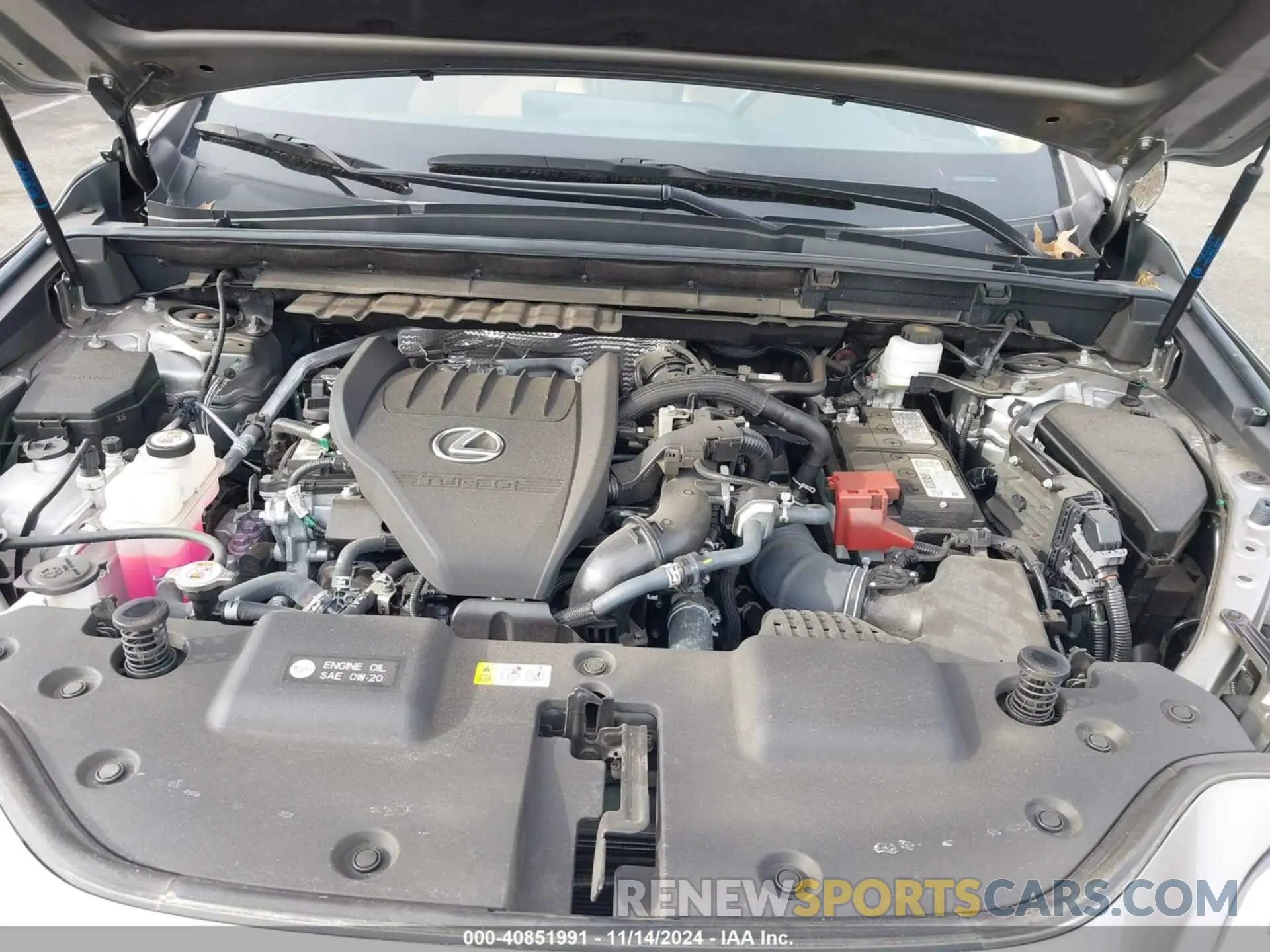10 fotografías del automóvil dañado 2T2GGCEZ7NC008723 LEXUS NX 350 2022