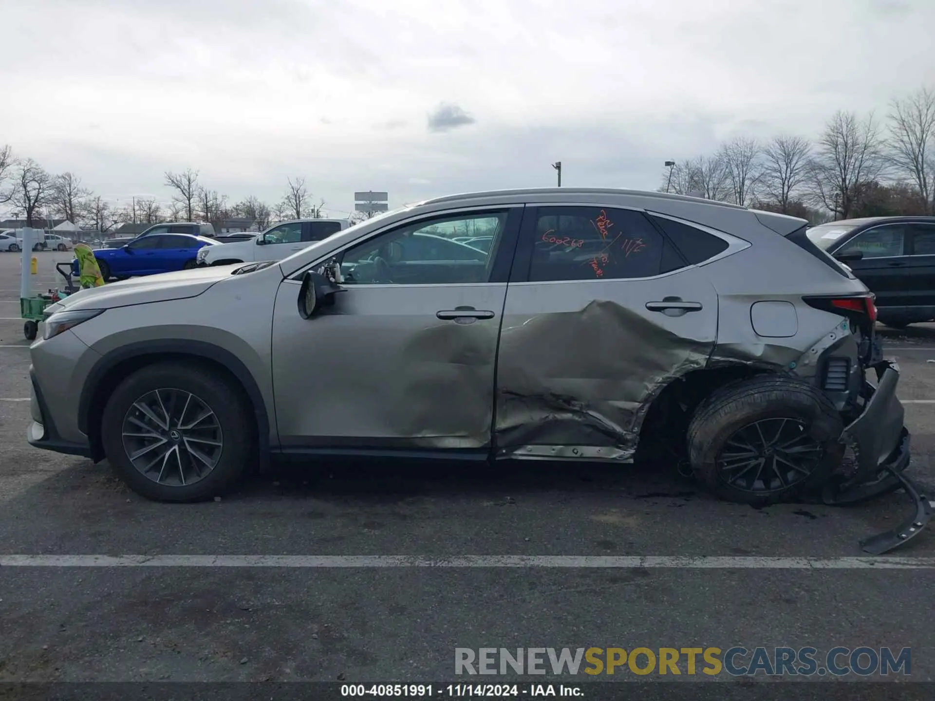 14 fotografías del automóvil dañado 2T2GGCEZ7NC008723 LEXUS NX 350 2022