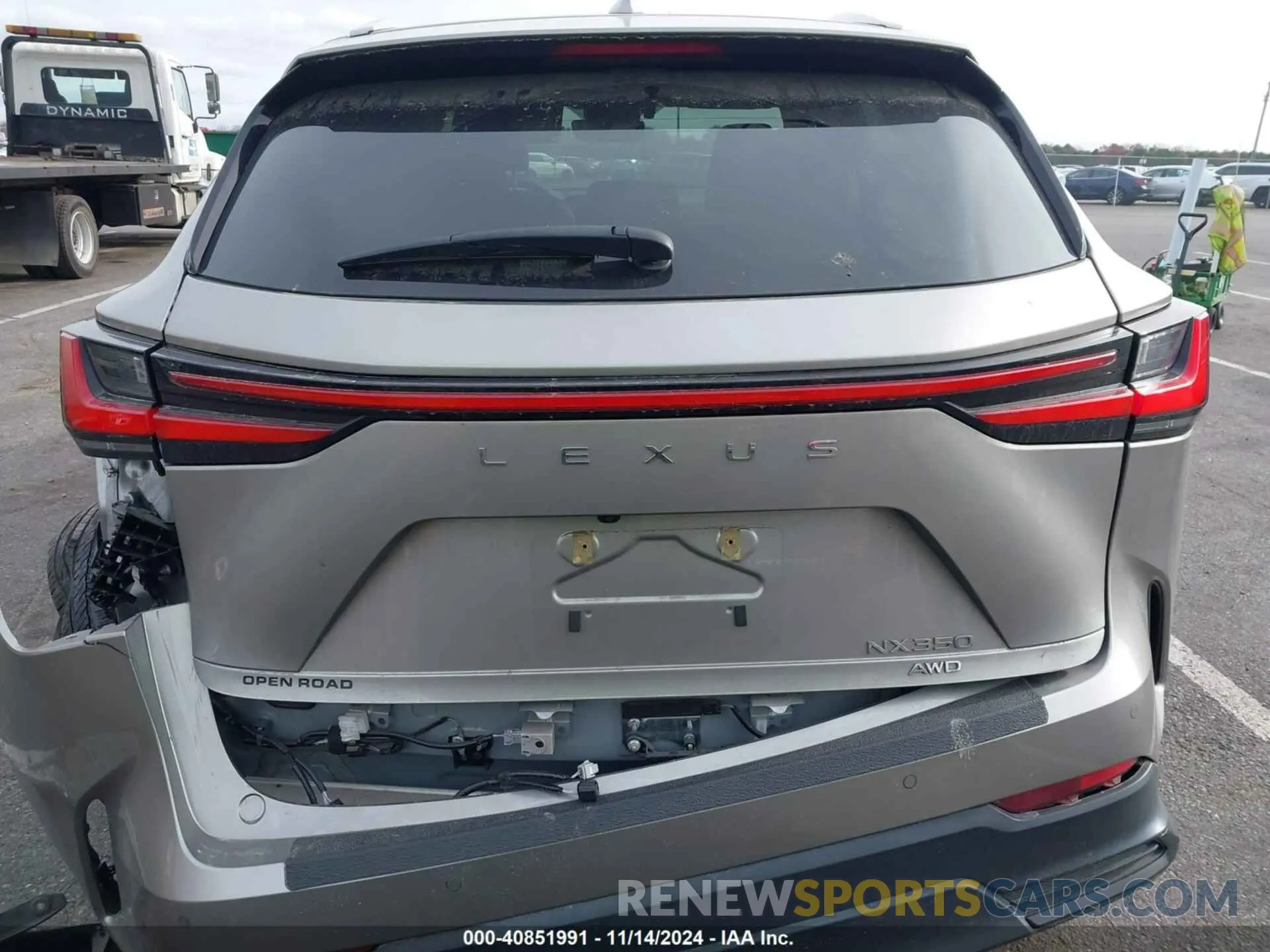 16 fotografías del automóvil dañado 2T2GGCEZ7NC008723 LEXUS NX 350 2022