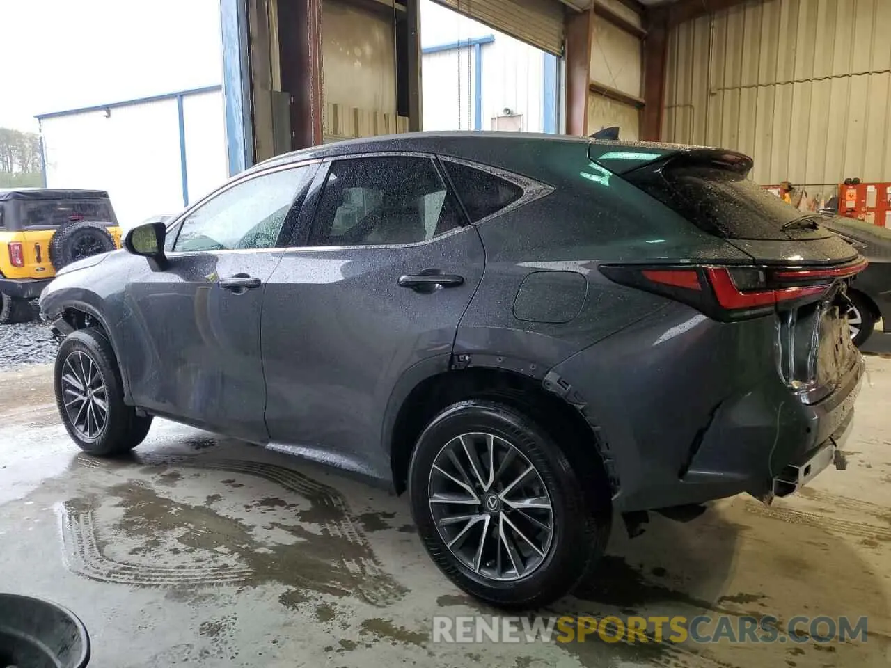 2 fotografías del automóvil dañado 2T2GGCEZ7NC009841 LEXUS NX 350 2022