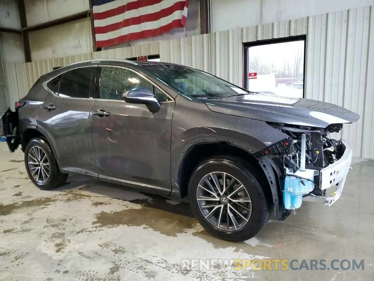 4 fotografías del automóvil dañado 2T2GGCEZ7NC009841 LEXUS NX 350 2022