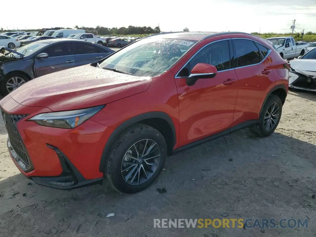 1 fotografías del automóvil dañado 2T2GGCEZ8NC008536 LEXUS NX 350 2022