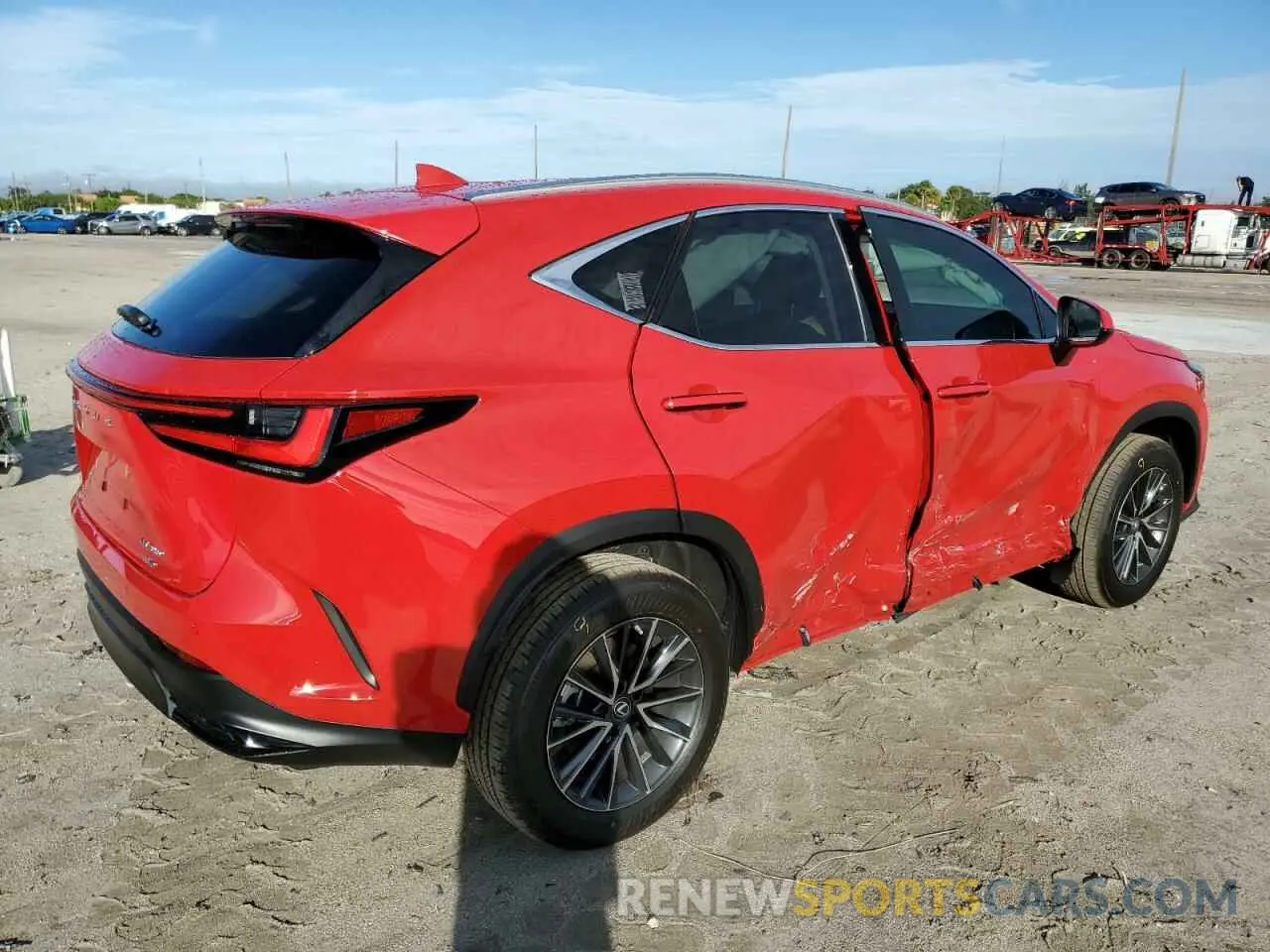 3 fotografías del automóvil dañado 2T2GGCEZ8NC008536 LEXUS NX 350 2022