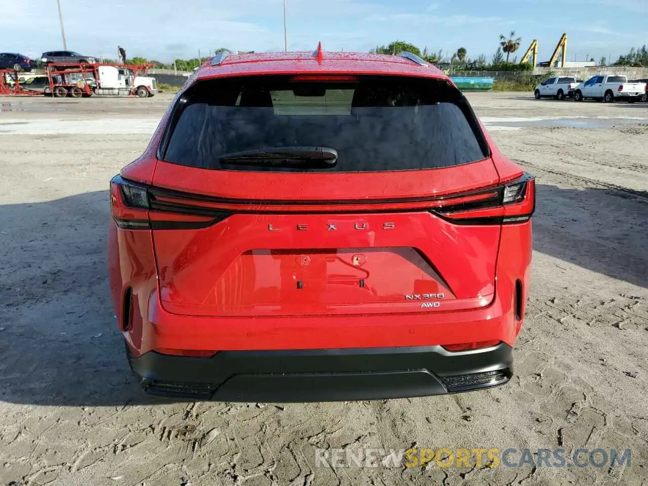 6 fotografías del automóvil dañado 2T2GGCEZ8NC008536 LEXUS NX 350 2022