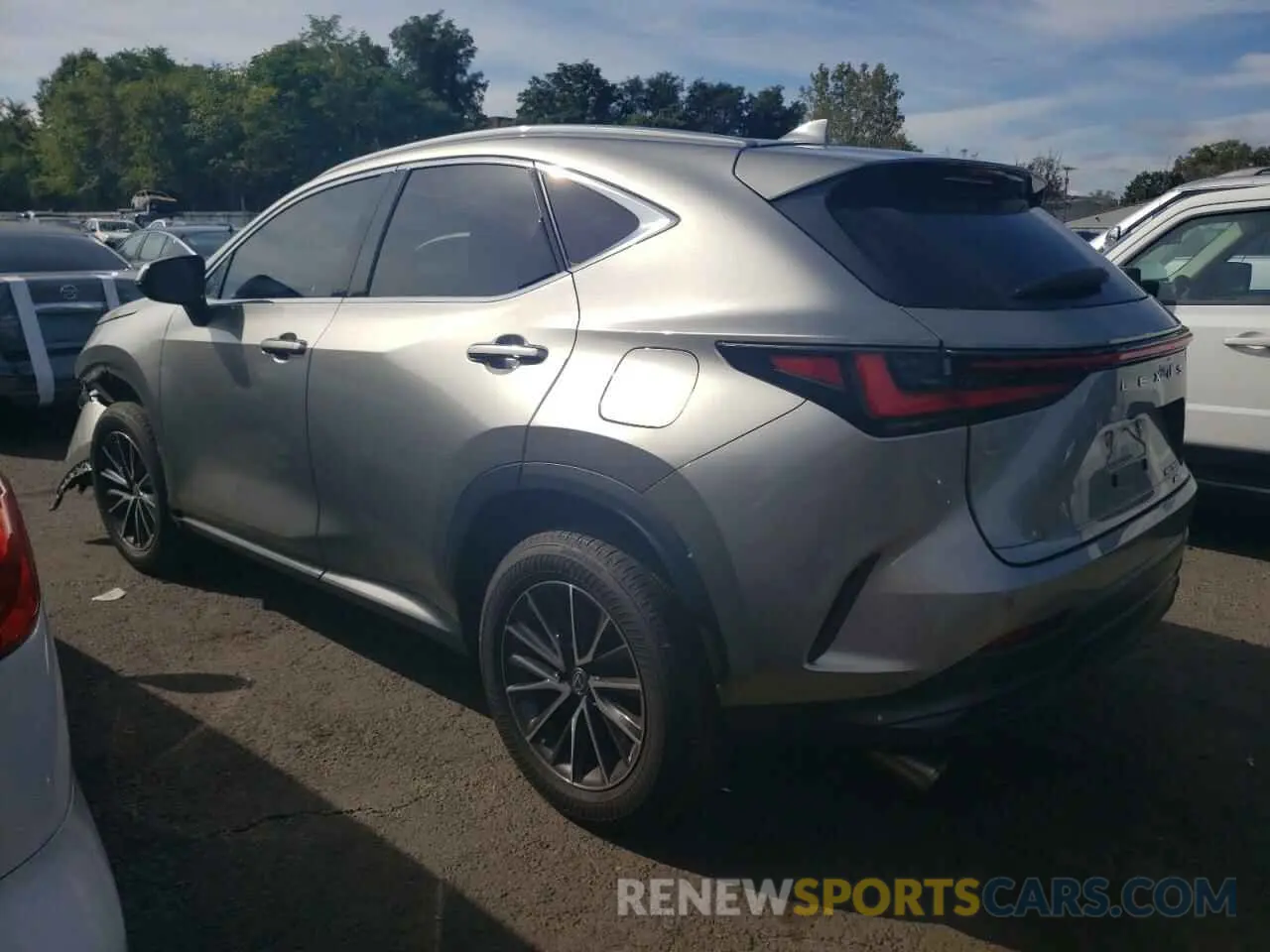 2 fotografías del automóvil dañado 2T2GGCEZ9NC006150 LEXUS NX 350 2022
