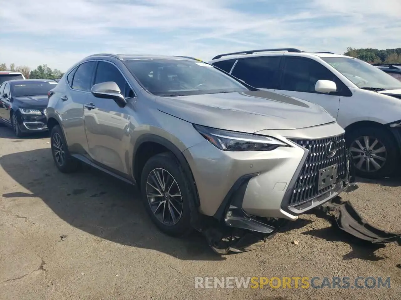 4 fotografías del automóvil dañado 2T2GGCEZ9NC006150 LEXUS NX 350 2022