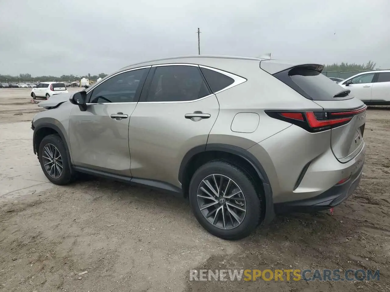 2 fotografías del automóvil dañado 2T2GGCEZ9NC009145 LEXUS NX 350 2022