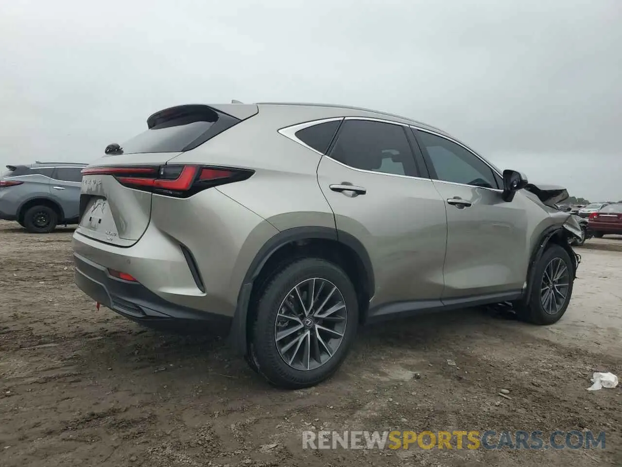 3 fotografías del automóvil dañado 2T2GGCEZ9NC009145 LEXUS NX 350 2022