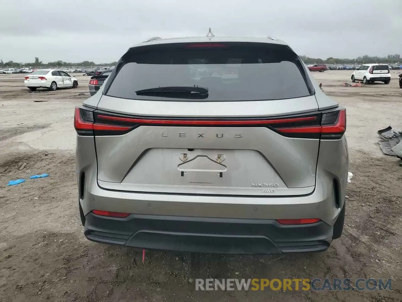6 fotografías del automóvil dañado 2T2GGCEZ9NC009145 LEXUS NX 350 2022