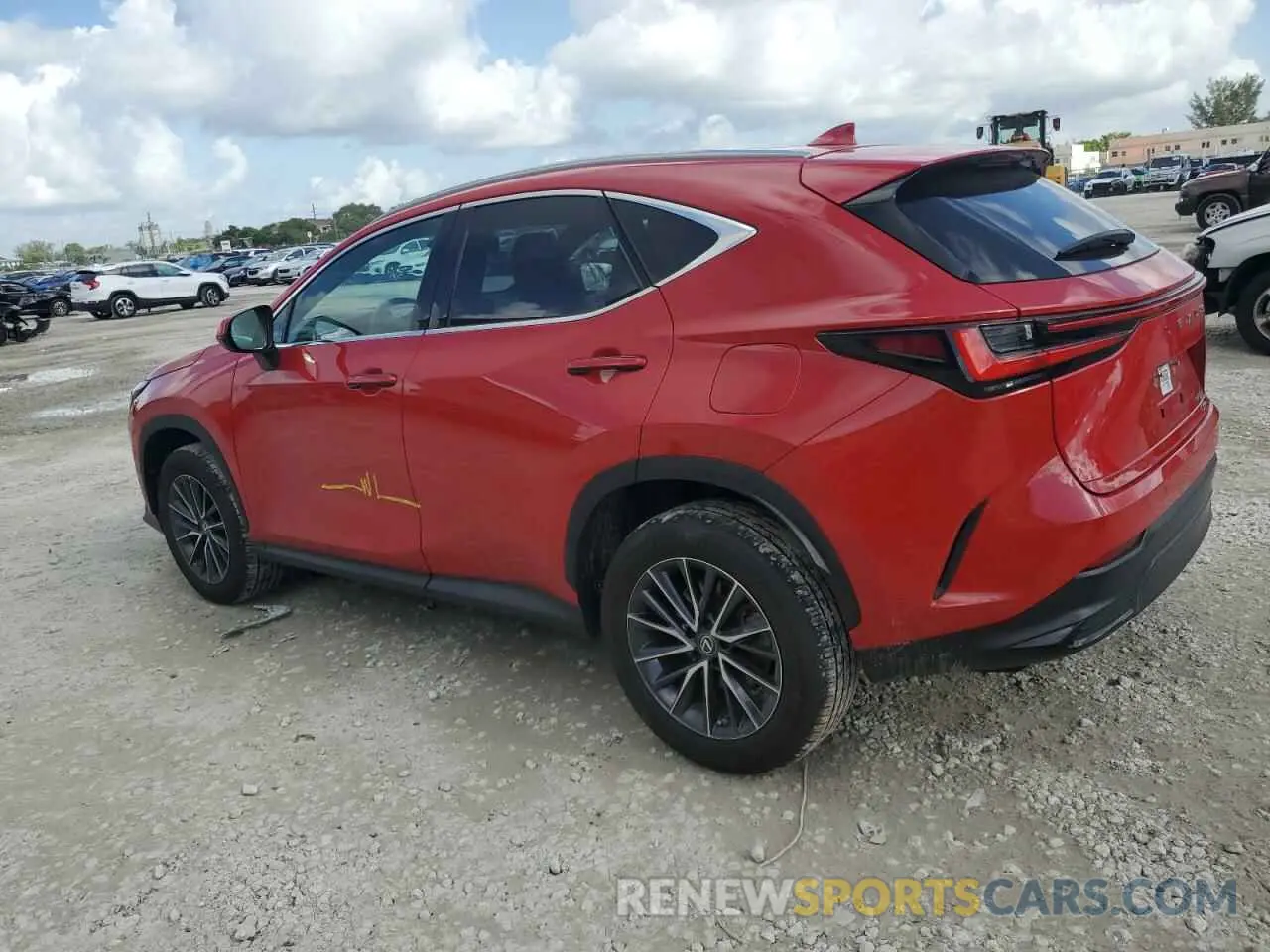 2 fotografías del automóvil dañado 2T2GGCEZ9NC009632 LEXUS NX 350 2022