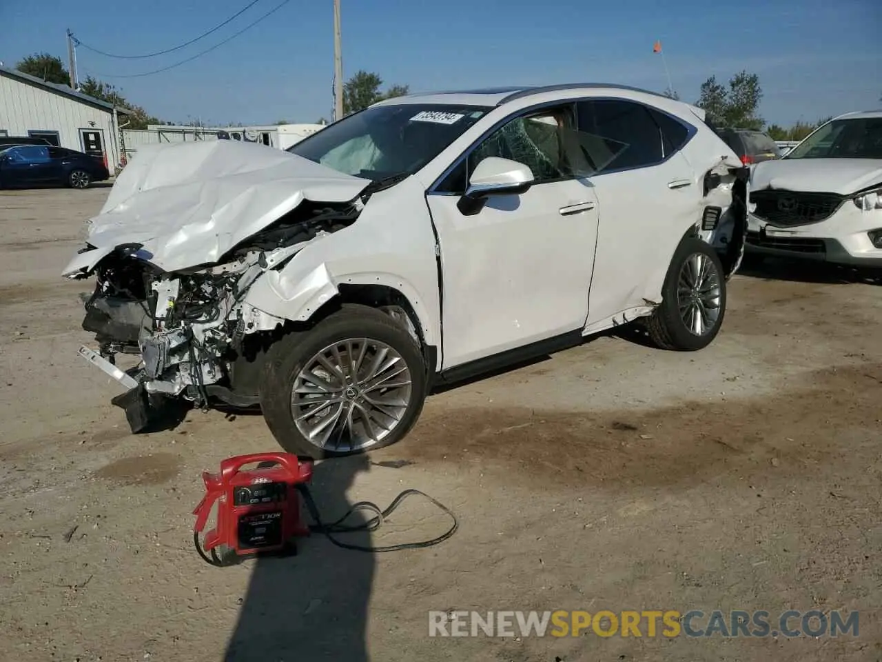 1 fotografías del automóvil dañado 2T2GGCEZXNC002298 LEXUS NX 350 2022
