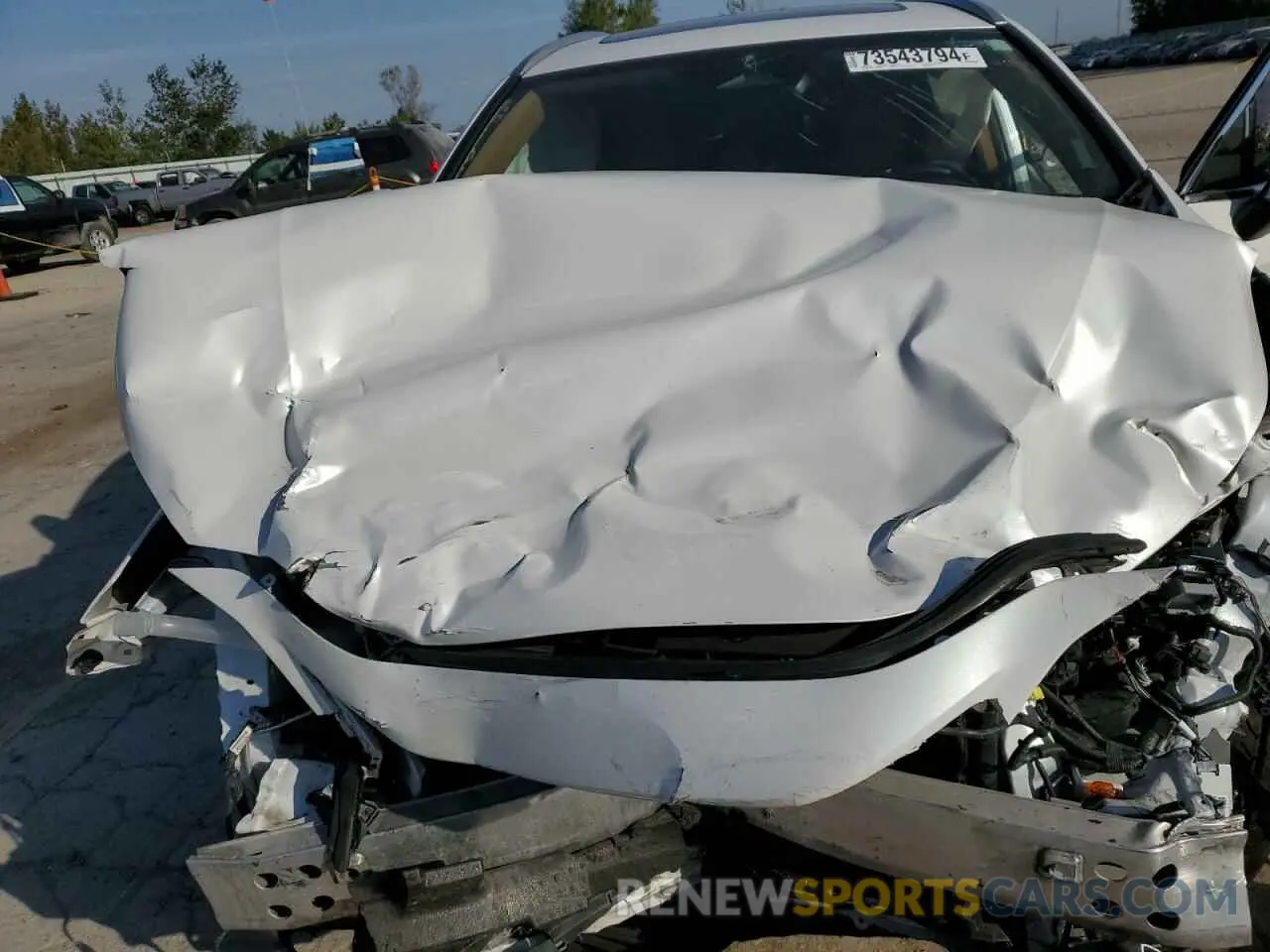 12 fotografías del automóvil dañado 2T2GGCEZXNC002298 LEXUS NX 350 2022