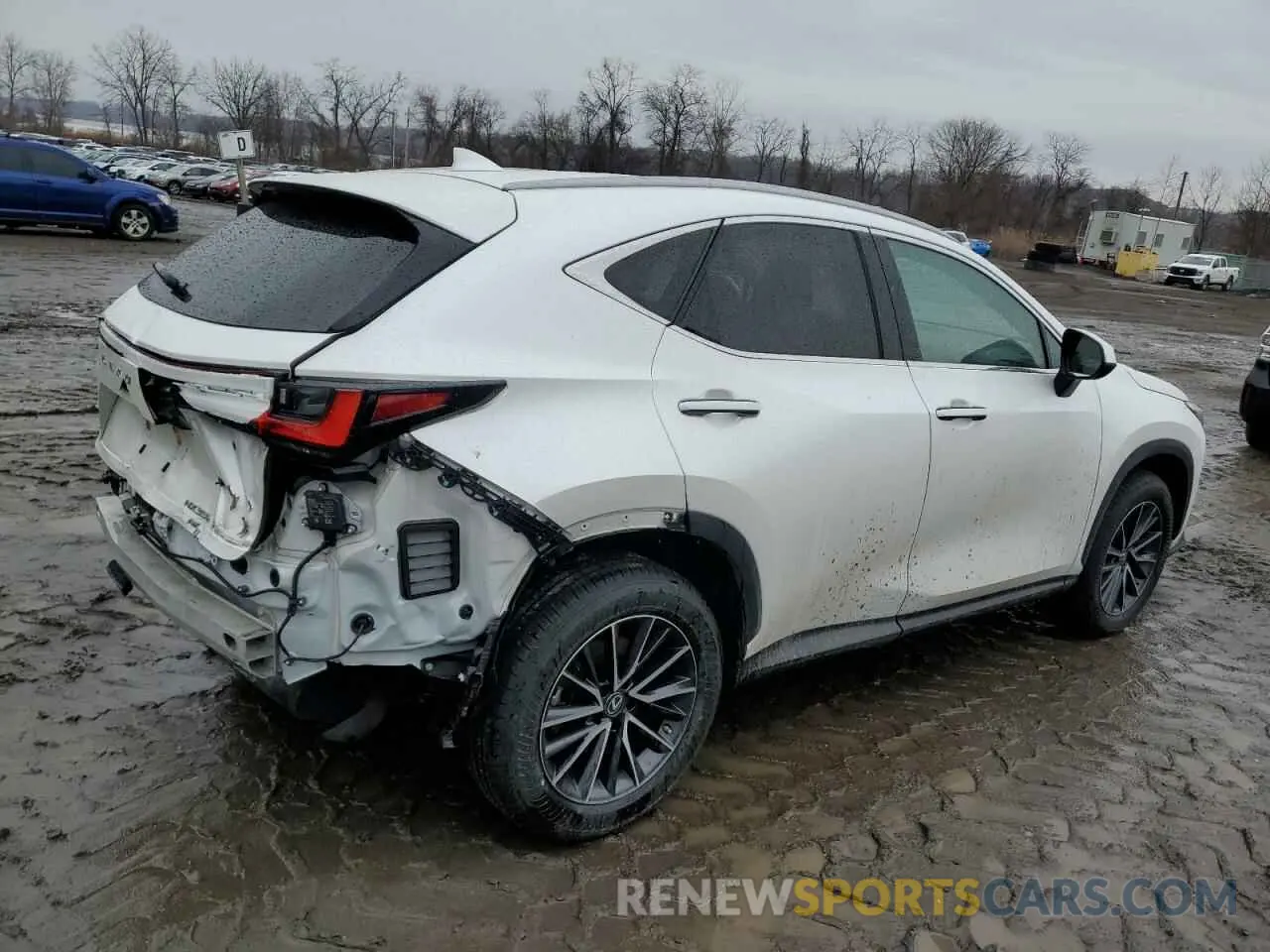 3 fotografías del automóvil dañado 2T2GGCEZXNC002950 LEXUS NX 350 2022