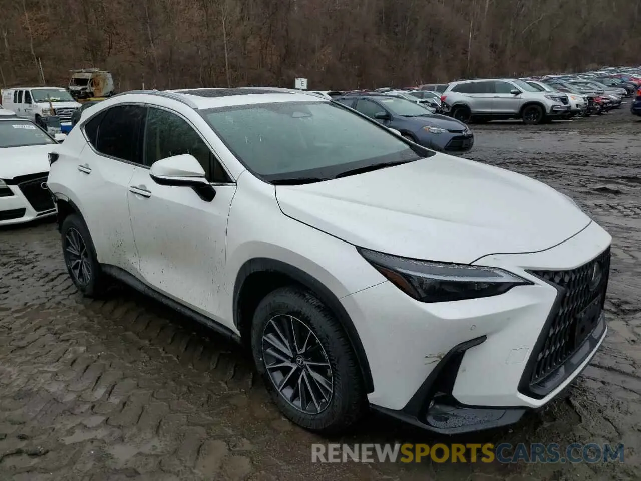 4 fotografías del automóvil dañado 2T2GGCEZXNC002950 LEXUS NX 350 2022