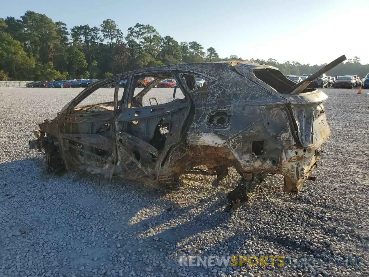 2 fotografías del automóvil dañado 2T2GGCEZXNC013253 LEXUS NX 350 2022