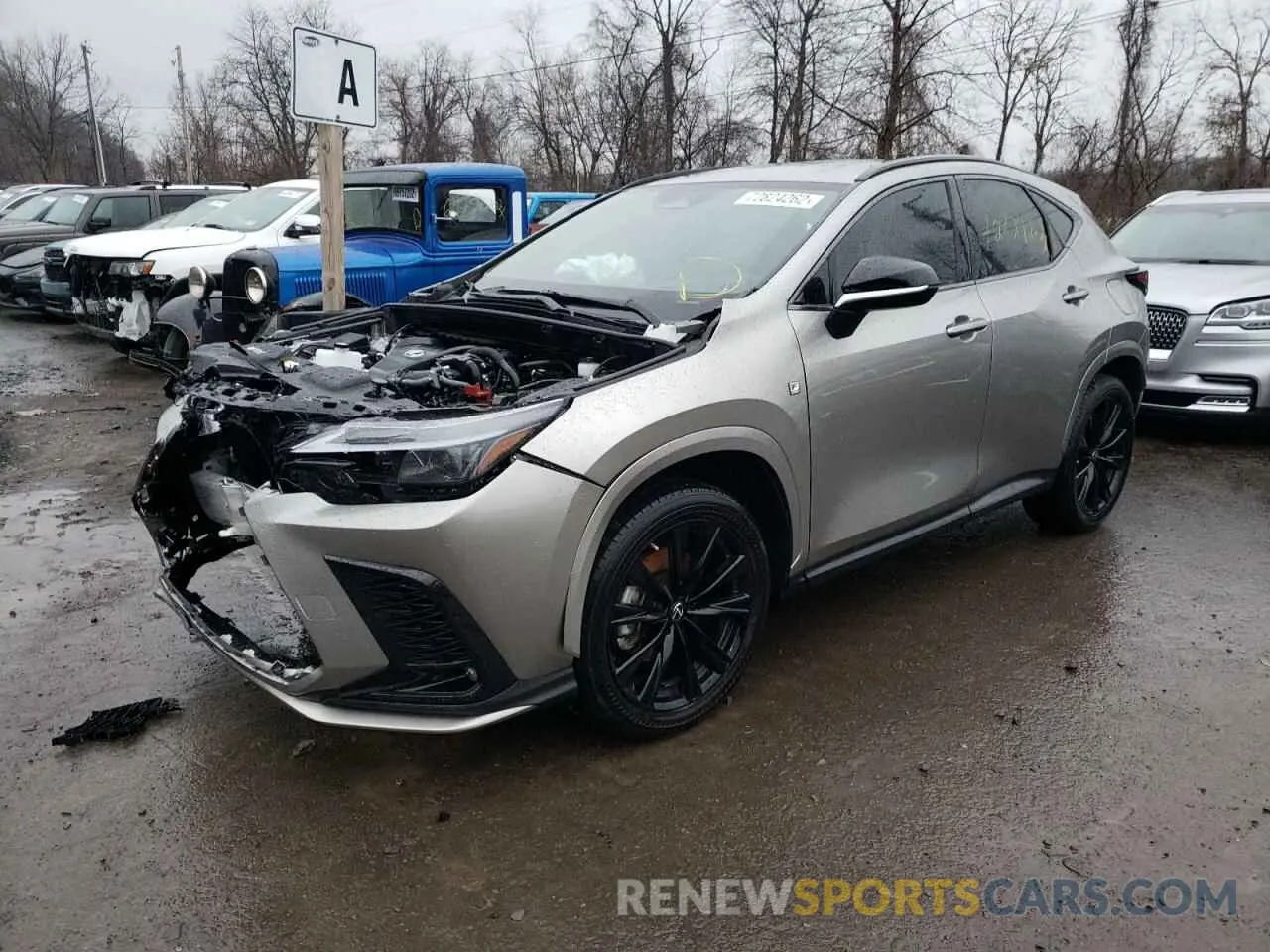 1 fotografías del automóvil dañado 2T2KGCEZ0NC003907 LEXUS NX 350 2022