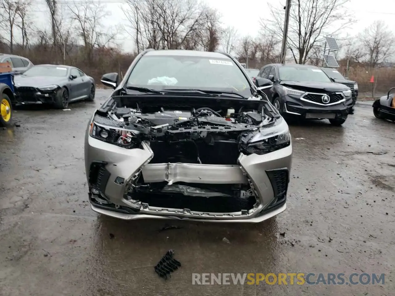 5 fotografías del automóvil dañado 2T2KGCEZ0NC003907 LEXUS NX 350 2022