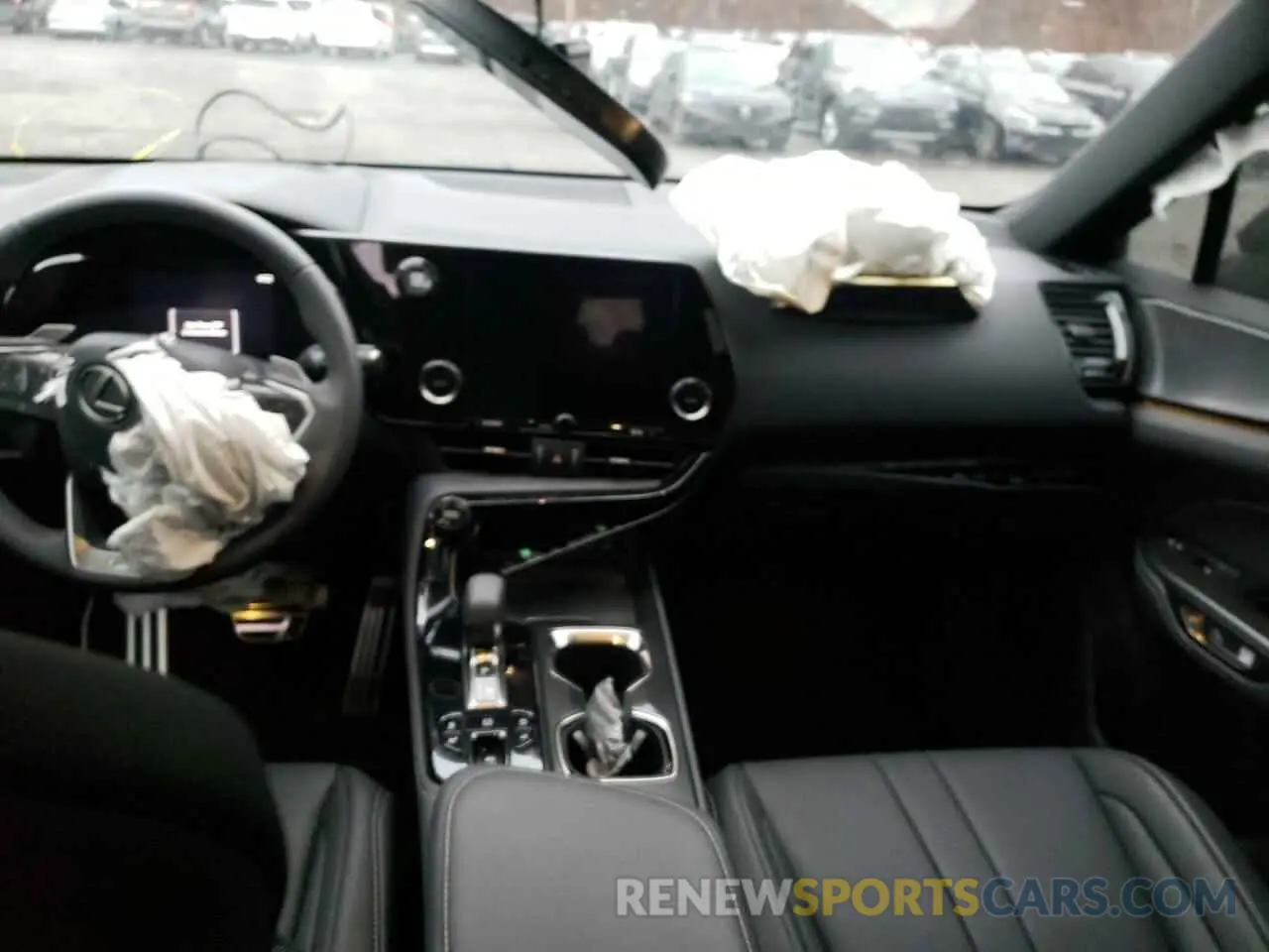 8 fotografías del automóvil dañado 2T2KGCEZ0NC003907 LEXUS NX 350 2022