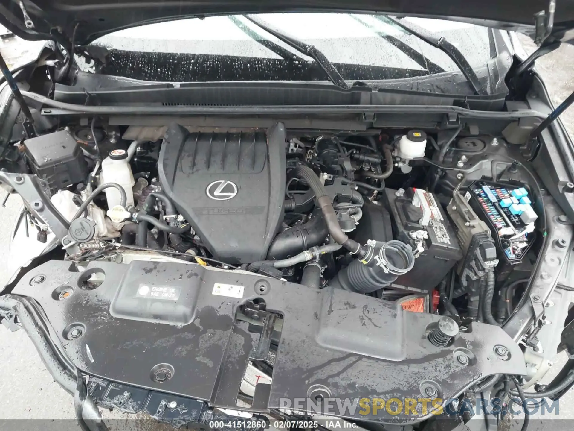 10 fotografías del automóvil dañado 2T2KGCEZ4NC012724 LEXUS NX 350 2022