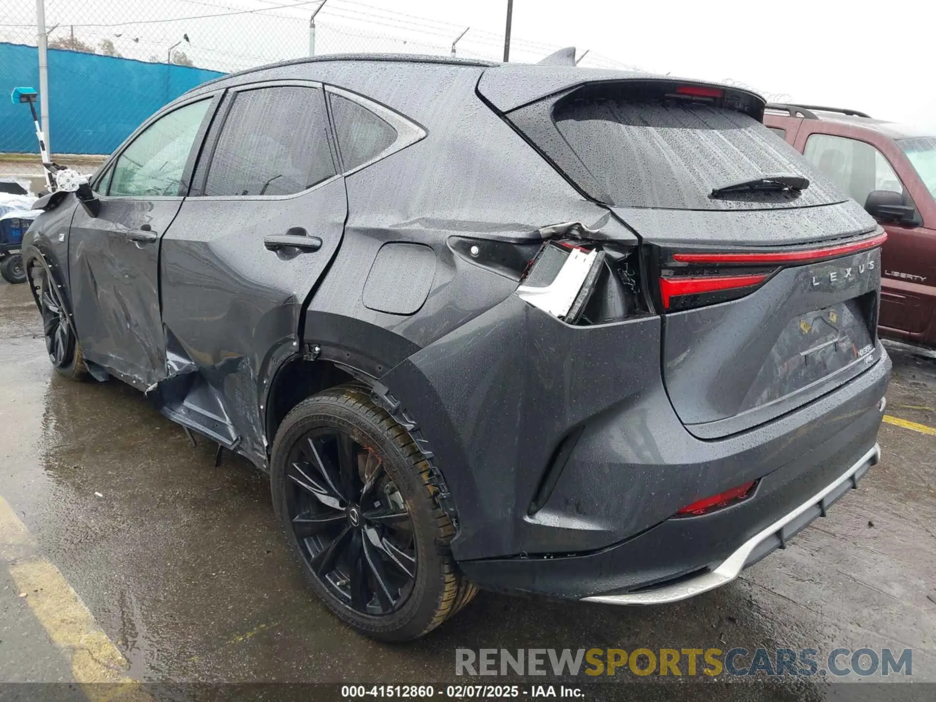 3 fotografías del automóvil dañado 2T2KGCEZ4NC012724 LEXUS NX 350 2022