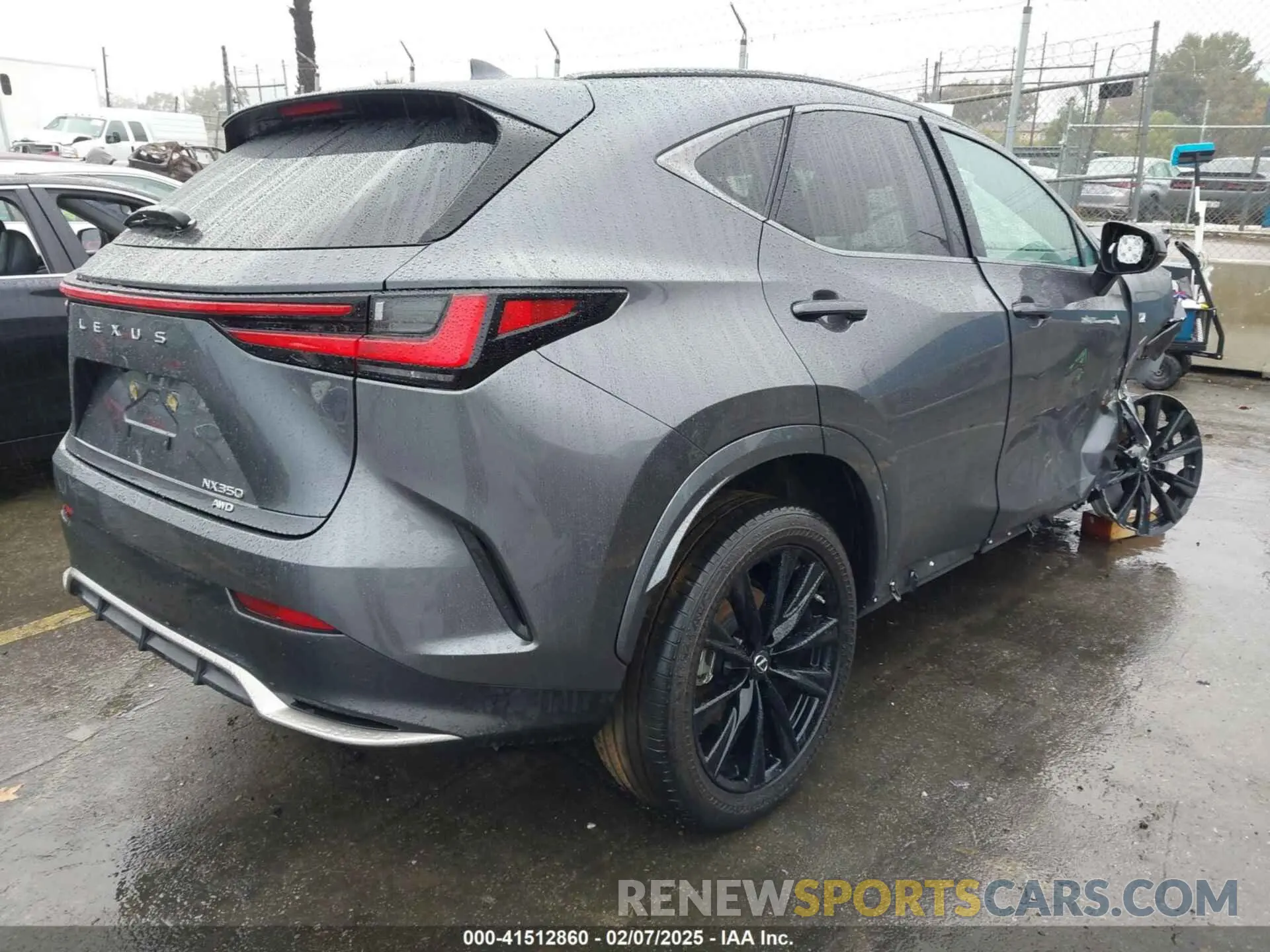 4 fotografías del automóvil dañado 2T2KGCEZ4NC012724 LEXUS NX 350 2022